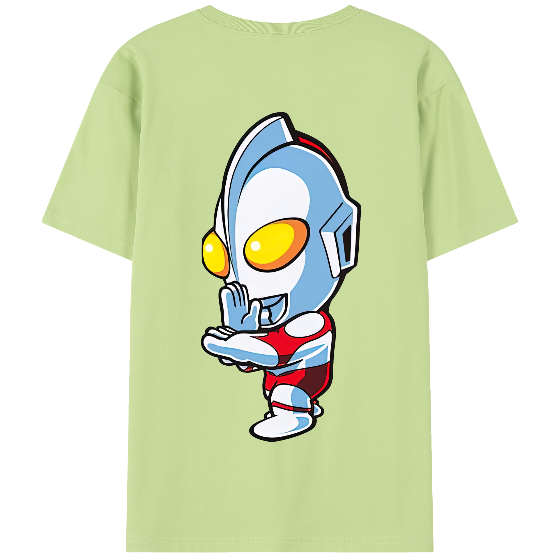 （画像用） ウルトラマン Ultraman 綿100％半袖Tシャツ（背面プリント）